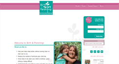 Desktop Screenshot of birthandparenting.com.au